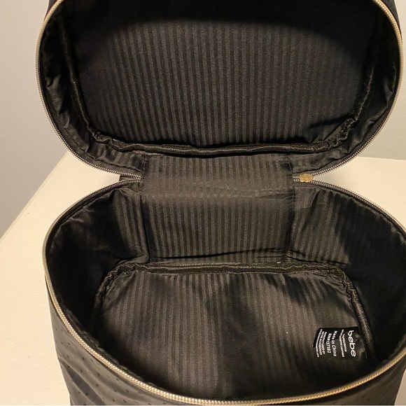 Black & Gold Bebe Cosmetic Bag - Picture 2 of 5